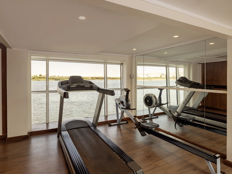 Gym aboard the Sonesta Star Goddess Nile Cruise Nile cruise